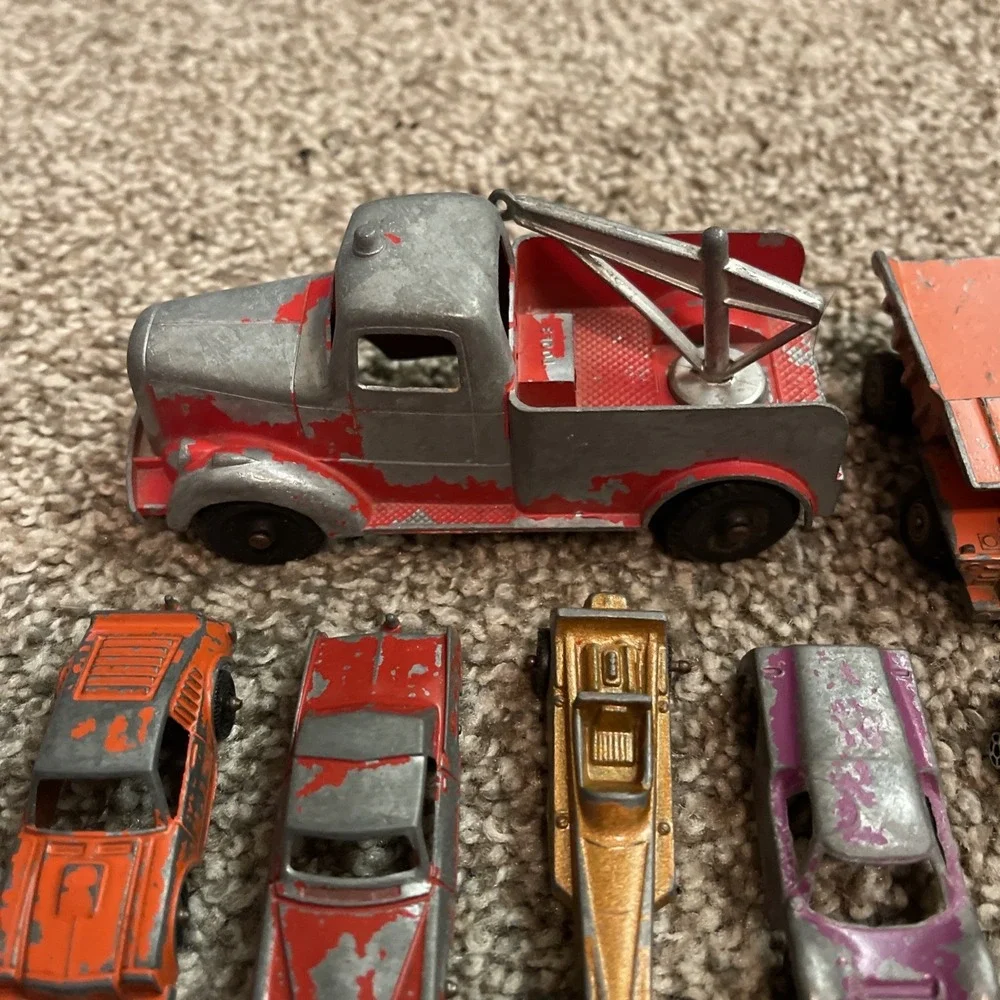 36 1950s Tootsie Toys Car Truck Lot USA Rodster Porsche Chevy Pontiac Dragster +